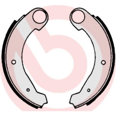 Bremsbackensatz HA CITROEN Acadiane 78-88 ESSENTIAL LINE S 61 503