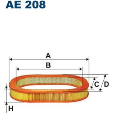 FILTRON Luftfilter | AE 208