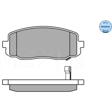 Bremsbelagsatz Kia P. Picanto 04- Mit Sensor | 025 242 7516/W