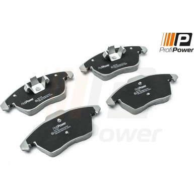PROFIPOWER Bremsbelagsatz, Scheibenbremse | 1B1168