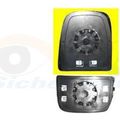 Aussenspiegelglas re. bhz. oben Iveco Daily II ->3,5t OE 3801926 HAGUS