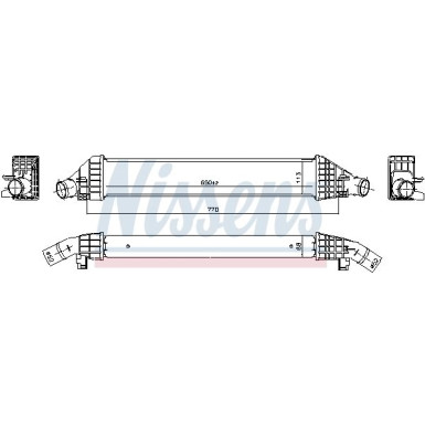 Ladeluftkühler PKW | Fiat Freemont 14 | 961582