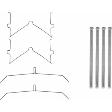 ZUBEHÖRSATZ, SCHEIBENBREMSBELAG | 82547600