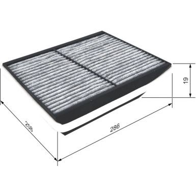 Aktivkohlefilter | RENAULT Scenic | 1987432525