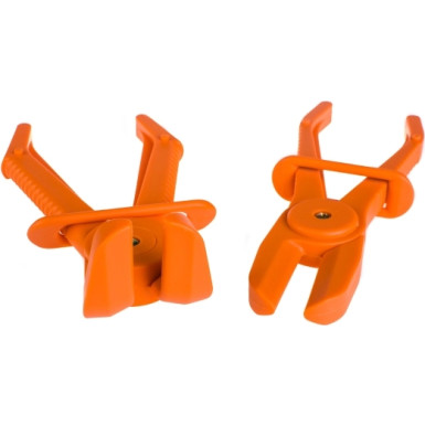 OK-02.0507 Klemmzangen für Leitungen, Gerade Und Abgewinkelt, 2 Stk.