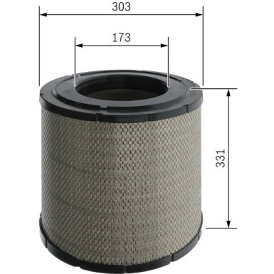 Luftfilter | Diverse | F 026 400 275 Luftfilter | Diverse | F 026 400 275