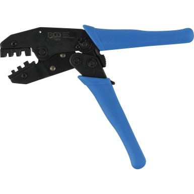 BGS Kabelschuhzange mit Ratschenfunktion | für unisolierte Kabelschuhe 0,5 - 6 mm² | 1419
