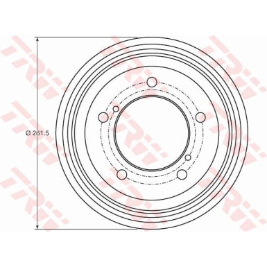 89 472 016 Bremstrommel | SUZUKI JIMNY (FJ) 1.5 DDiS 4x4 05 | DB4421