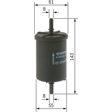 Kraftstofffilter | RENAULT,CITROEN,PEUGEOT,DACIA | 0 450 902 161