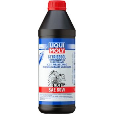 Liqui Moly Getriebeöl (GL4) SAE 80W 1 l | 1020 | 1L Dose Kunststoff
