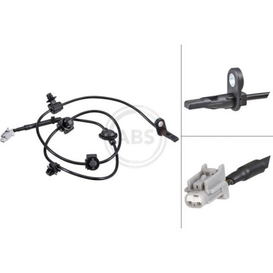 A.B.S. Sensor, Raddrehzahl | 32244