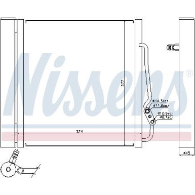 Kondensator PKW | SMART Fortwo 04-07 | 94543