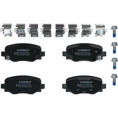 KAMOKA Bremsbelagsatz, Scheibenbremse KAMOKA Bremsbelagsatz, Scheibenbremse