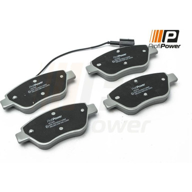 PROFIPOWER Bremsbelagsatz, Scheibenbremse | 1B1008