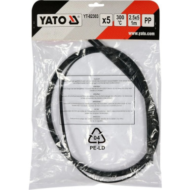YT-82303 Pp-Einsätze 2,5X5mm, 5X1M, 5 St