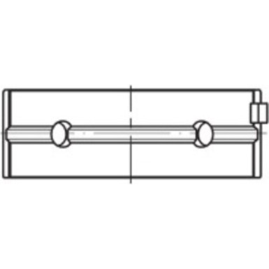 MAHLE Kurbelwellenlager | 081 HL 21839 050