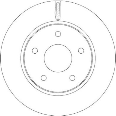 91 481 011 Bremsscheibe VA | CHRYSLER GRAND VOYAGER 07 | DF6415