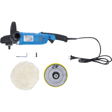 9337 BGS Elektro-Poliermaschine max. 3.000 U/min 1.300W Ø 180 mm