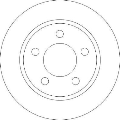 Bremsscheibe Mazda Vol. 3 | DF4419