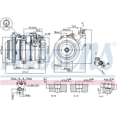 Kompressor PKW Mitsubishi Pajero00 FIRST FIT 89312