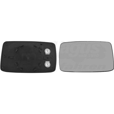 VAN WEZEL Spiegelglas, Außenspiegel VAN WEZEL Spiegelglas, Außenspiegel