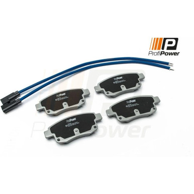 PROFIPOWER Bremsbelagsatz, Scheibenbremse 1B2046