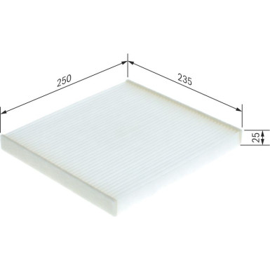 Innenraumfilter | FIAT | 1987432065