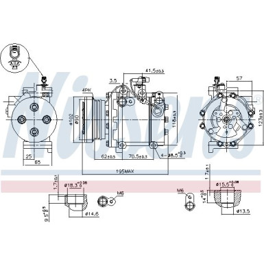 Kompressor PKW | SUZUKI SWIFT 05 | 89349