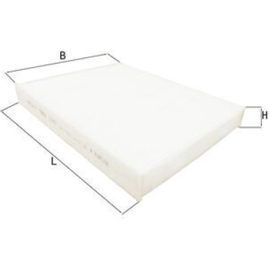 MAHLE Filter, Innenraumluft LA 877 MAHLE Filter, Innenraumluft LA 877