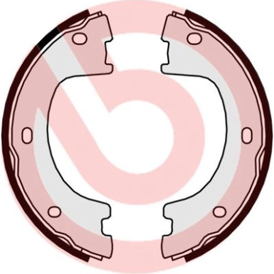 Bremsbackensatz HA MERCEDES Sprinter 06 ESSENTIAL LINE S 50 521