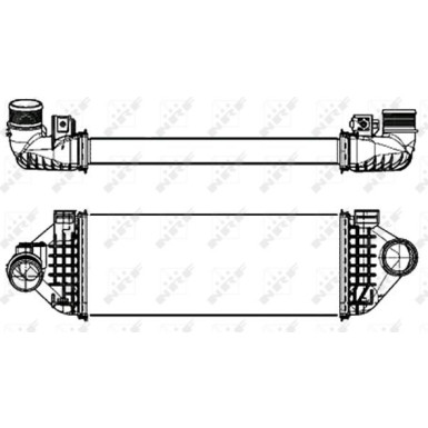 NRF Ladeluftkühler 30321 NRF Ladeluftkühler 30321
