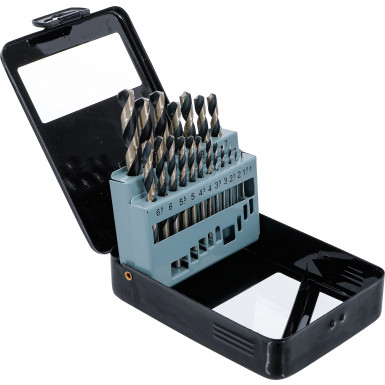 BGS HSS-Spiralbohrer-Satz 1 - 10 mm 19-tlg BGS Do it yourself 2010