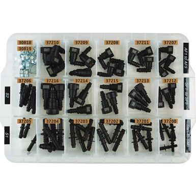 37011 Satz Von Originalen Verbindungen Für Kraftstoffleitungen, 95 Teile, Prof