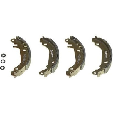 Bremsbackensatz HA CITROEN Xsara PEUGEOT 306 93-05 ESSENTIAL LINE S 61 519 Bremsbackensatz HA CITROEN Xsara PEUGEOT 306 93-05 ESSENTIAL LINE S 61 519