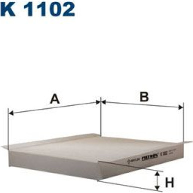 FILTRON Filter, Innenraumluft | K 1102