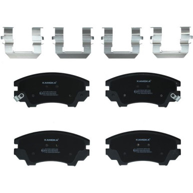 KAMOKA Bremsbelagsatz, Scheibenbremse JQ1018416