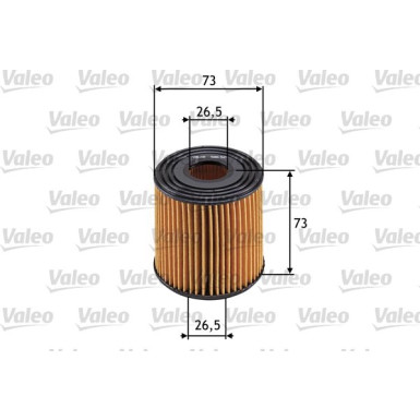 VALEO Ölfilter | 586523