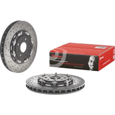 40 481 067 Brembo PREMIUM VA zweiteilig | FIAT 500 Abarth 07 | 09.B085.13