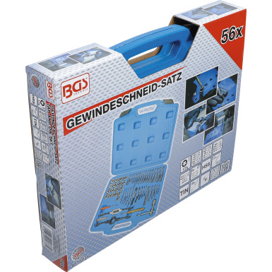 BGS Gewindeschneid-Satz | M3 - M12 | 56-tlg | 70104