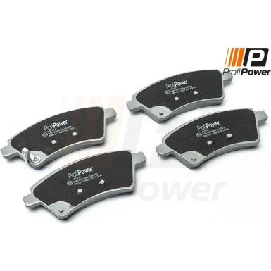 PROFIPOWER Bremsbelagsatz, Scheibenbremse 1B1071