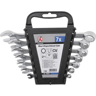 BGS Maul-Ringschlüssel-Satz SW 6 - 17 mm 7-tlg BGS Do it yourself 30035