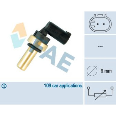FAE Sensor, Kühlmitteltemperatur 32705 FAE Sensor, Kühlmitteltemperatur 32705