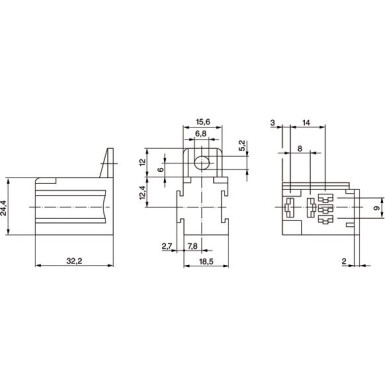 3 334 485 045 Relaissockel
