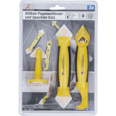 BGS Silikon-Fugenentferner und Spachtel-Satz 3-tlg BGS Do it yourself 85213