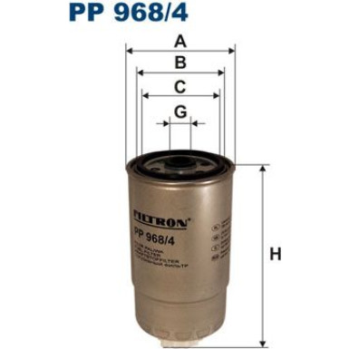FILTRON Kraftstofffilter | PP 968/4