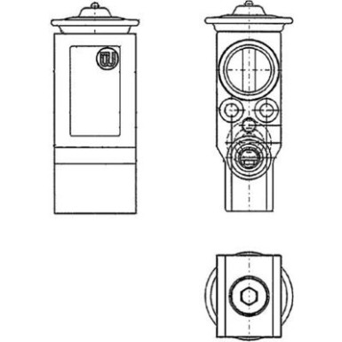 Expansionsventil, Klimaanlage BEHR Premium Line AVE 61 000P