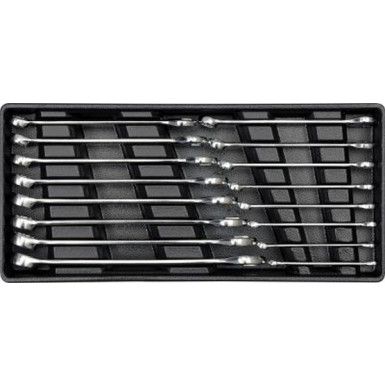 YT-5531 Maul-Ringschl÷ssel 16-Tlg. 6-21mm In Schubladeneinlage