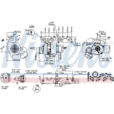 Nissens Turbo | AUDI,SEAT,SKODA,VW 03-13 | 93135