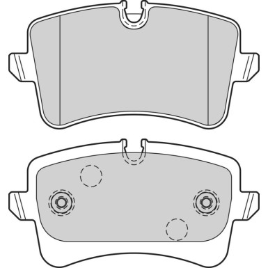 VALEO Bremsbeläge 302680