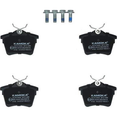 KAMOKA Bremsbelagsatz, Scheibenbremse JQ1013454